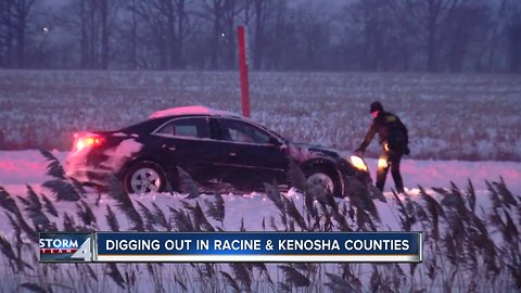 Digging Out in Racine and Kenosha Counties