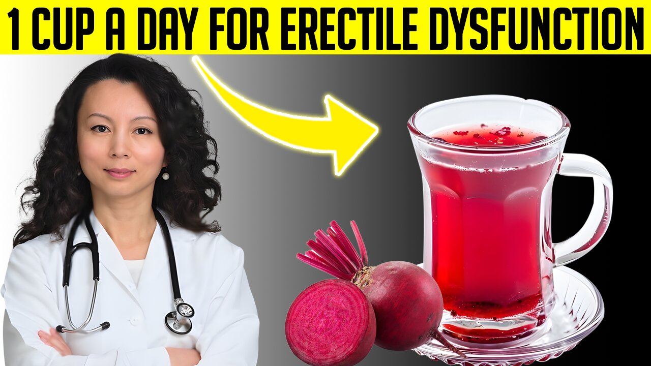 Natural Remedy for Erectile Dysfunction DRINK ONE CUP a Day for Erectile Dysfunction