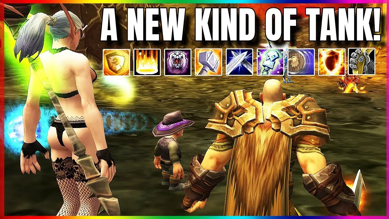 THE MOST ENJOYABLE TANK TO PLAY! But is it good?! | WoW w/ Random Abilities | Project Ascension S7 |