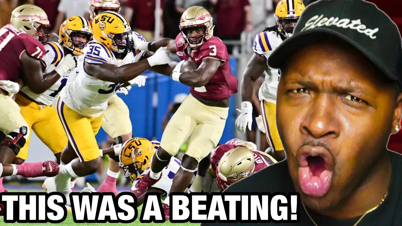 #5 LSU vs #8 Florida State 2023 College Football Highlights Reaction