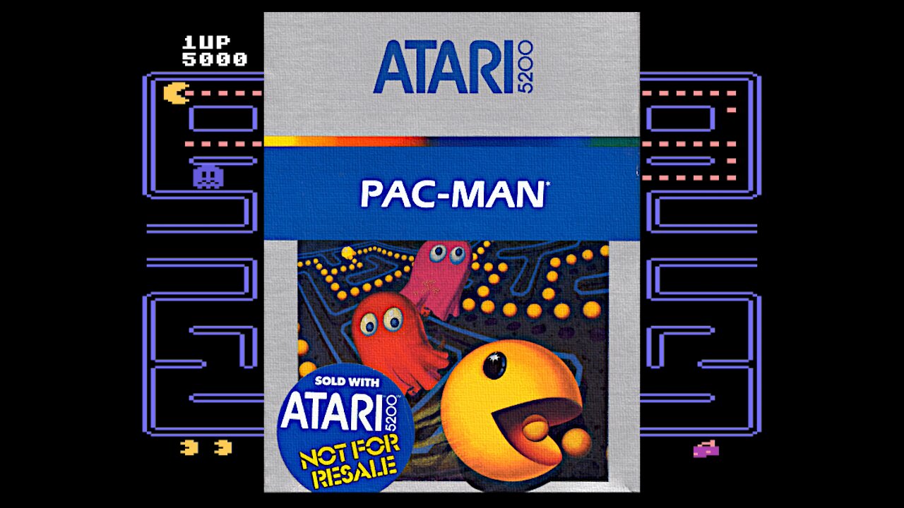Atari 5200 - Pac-Man (Longplay)
