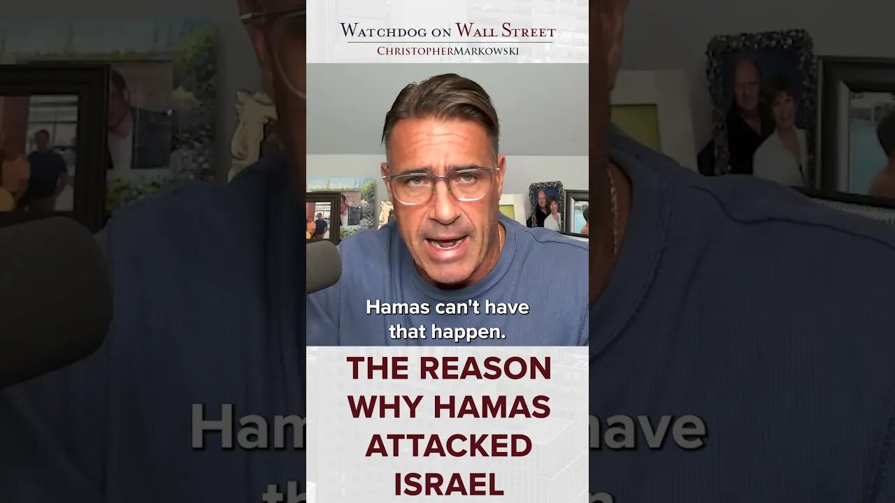 The Reason Why Hamas Attacked Israel