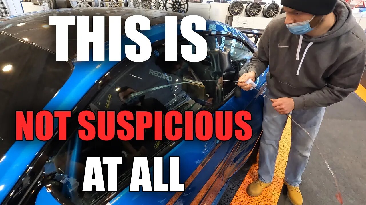 Breaking Into Our Car in Front of the Police | Essen Motor Show 2021