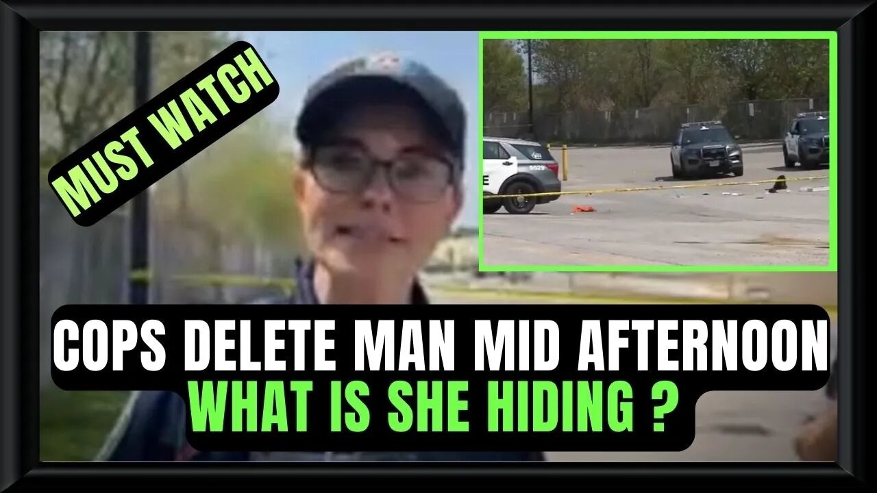 🍁🚔🎥 Another Police Shooting : Cops Hiding Something? Real News Told To Leave. COPS FAILED