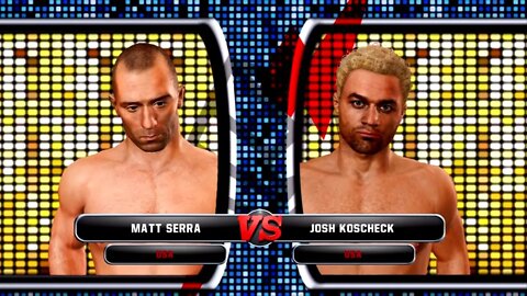 UFC Undisputed 3 Gameplay Josh Koscheck vs Matt Serra (Pride)