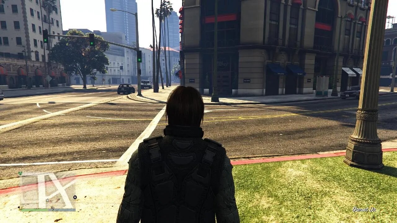 GTA 5 Star police chase on a go cart.