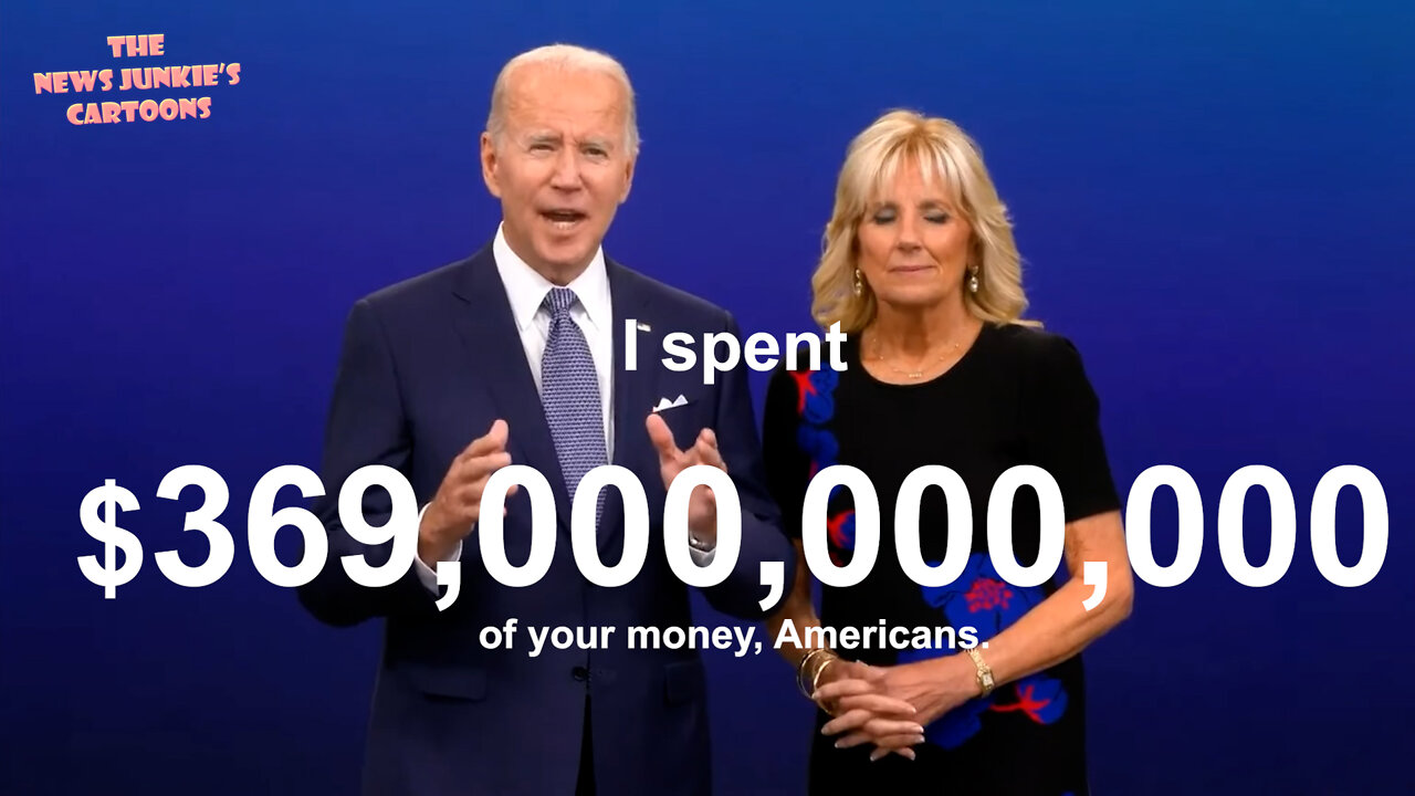 Biden brags about spending taxpayer money and the audience is muted while clearly booing him.