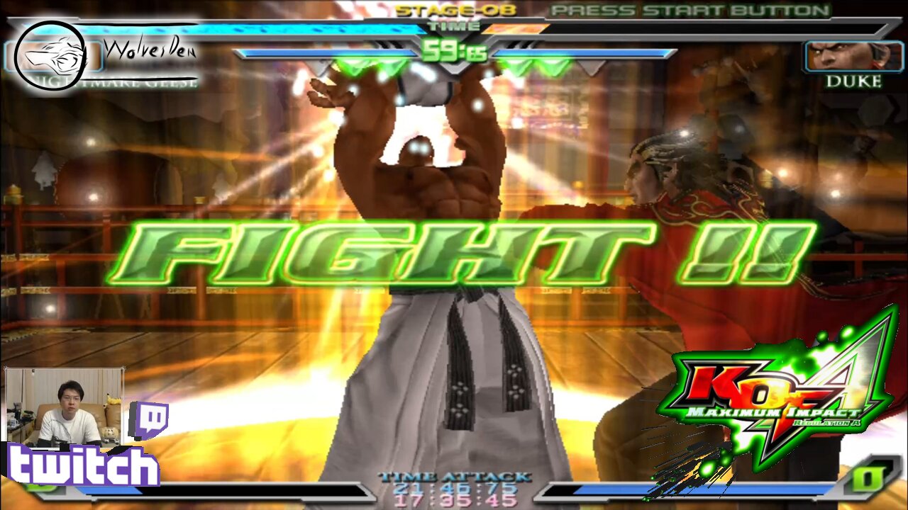 (PS2) KOF Maximum Impact Reg A - 11 - Team 11 - Billy Kane, Lilly Kane, Nightmare Geese