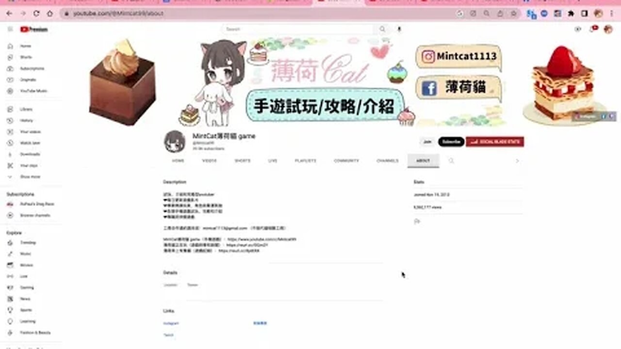 CORRUPT MintCat薄荷貓 game EVERY 4PM 4AM 6AM 6PM 12M12PM ( MUST REFRESH HER CHANNEL EVERY HOUR )