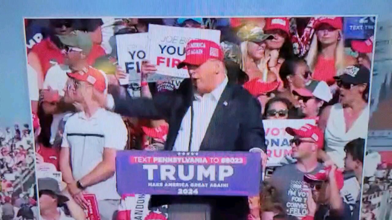 🤯 Trump rally 7-13-2024