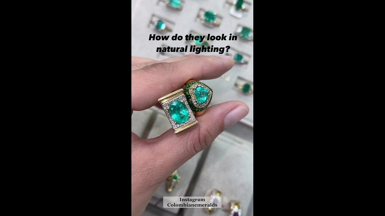 What is the difference between modern & antique jewelry? Comparing two emerald rings