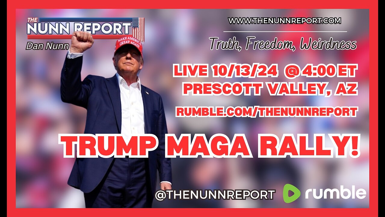 LIVE SPECIAL! Trump MAGA Rally - Prescott Valley, AZ [watch party]