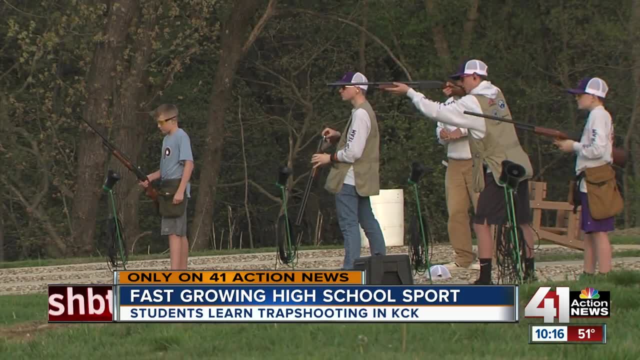 Trapshooting gains popularity among teens