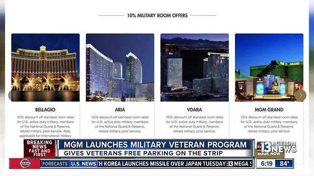 MGM Resorts launches new program to honor local veterans