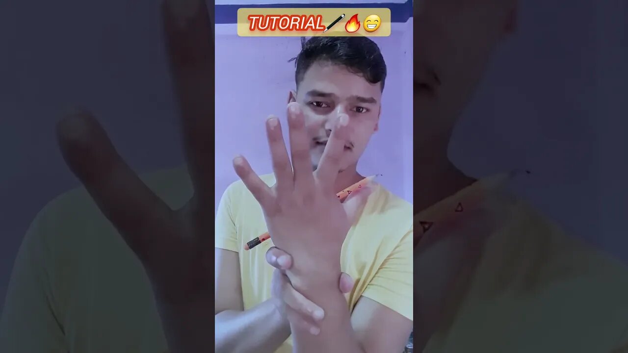 funny pencil magic trick🖊️🔥😊 #viral #shorts #tricks #challenge #trending #magic