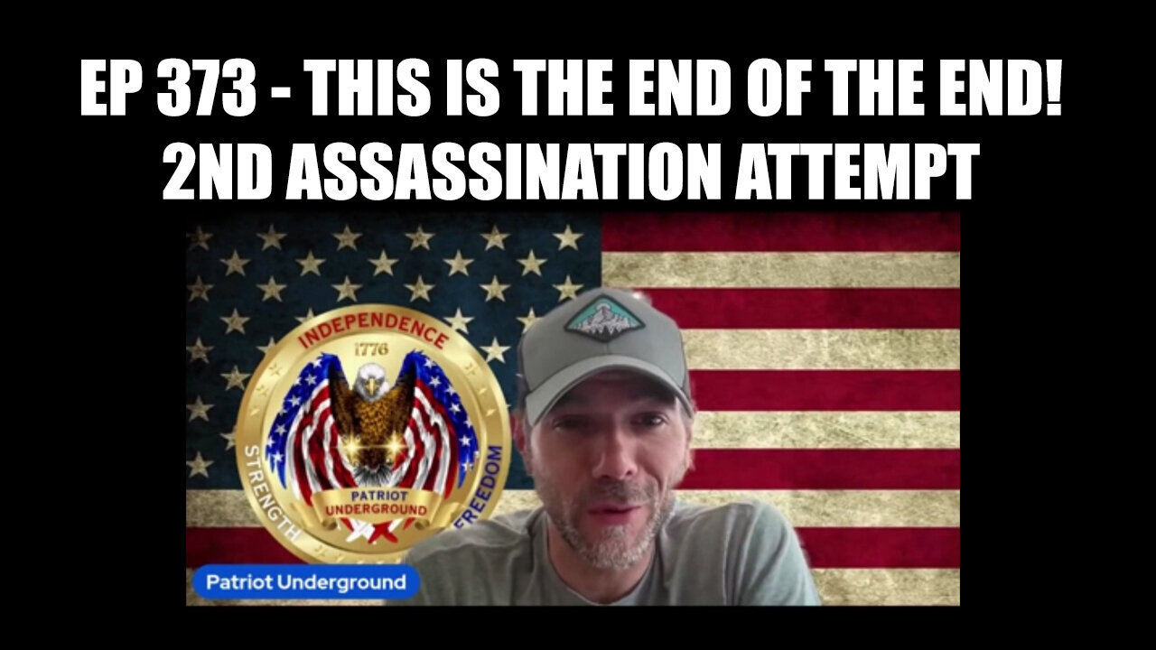 Patriot Underground - Game Qver - This Is The End Of The End - 9/21/24..