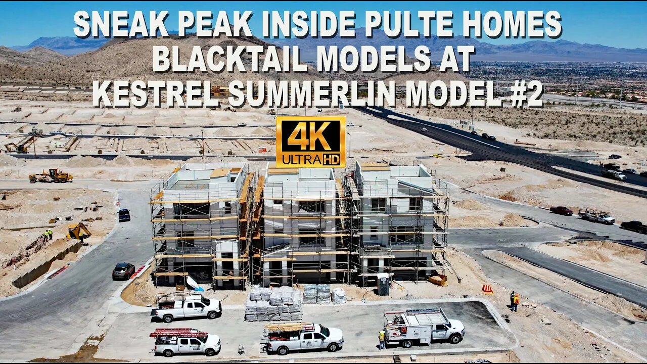 Sneak Peak Inside Pulte Homes Blacktail Kestrel SummerlinModel #2