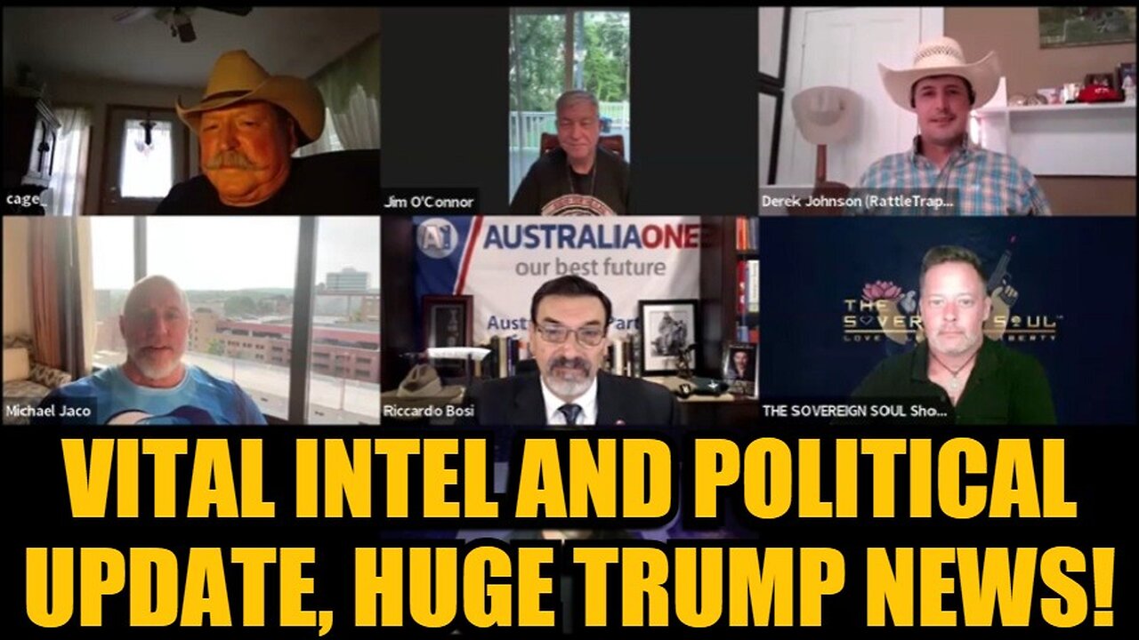 Michael Jaco, Derek Johnson, Riccardo Bosi: Vital Intel and Political Update, Huge Trump News!