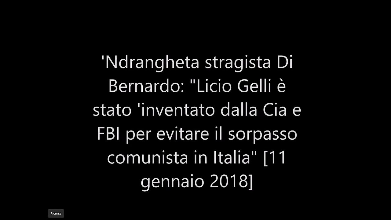 Quando l'ex gran maestro della massoneria del GOI e della GLRI Giuliano Di Bernando disse in tribunale 'Licio Gelli fu inventato dai servizi segreti americani per evitare il sorpasso comunista in Italia' DOCUMENTARIO