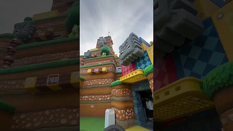 Views Of Super Nintendo World! #supernintendoworld #universalstudioshollywood #shorts