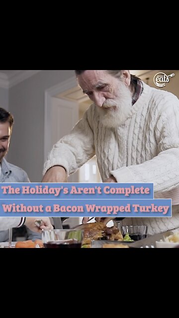 The Holiday's Aren't Complete Without a Bacon Wrapped Turkey