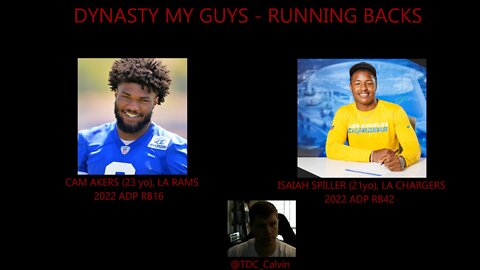 Dynasty After Dark - 2022 Dynasty My Guys, Running Back edition