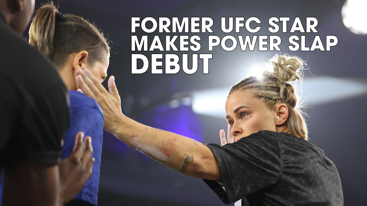 Former UFC Star Makes a Statement | Paige VanZant vs Christine Wolmarans | Power Slap 8 - Full Match