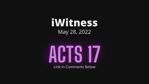 Acts 17 Read & Discuss