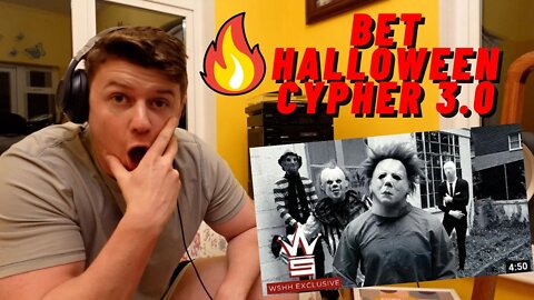 FIRST TIME LISTENING BET Halloween Cypher 3.0!! BEST CYPHER YET!!((IRISH GUY REACTS!!))