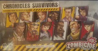 Chronicles Survivors Zombicide Expansion Set (2020, CMON / Guillotine Games) -- What's Inside