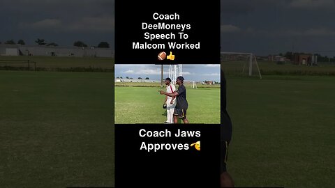 Did Coach DeeMoney’s motivation speech work for Malcom 🏈 #football