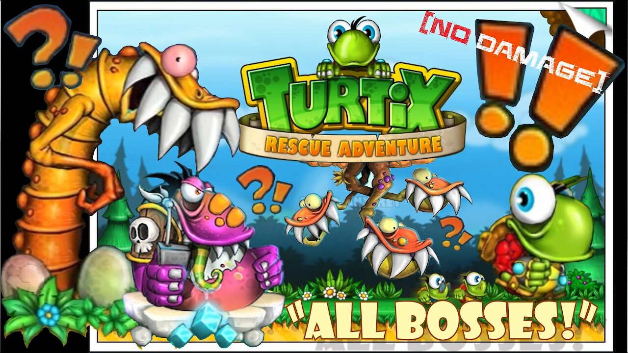 TURTIX: Rescue Adventure - All boss fight