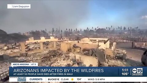 ‘My home is everything.' ASU student from Maui and Valley tourists react to deadly wildfire
