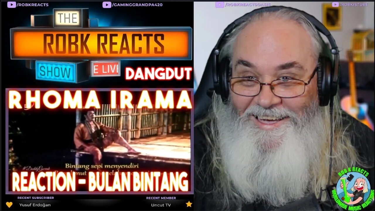 Rhoma Irama Reaction - Bulan Bintang - First Time Hearing - Requested