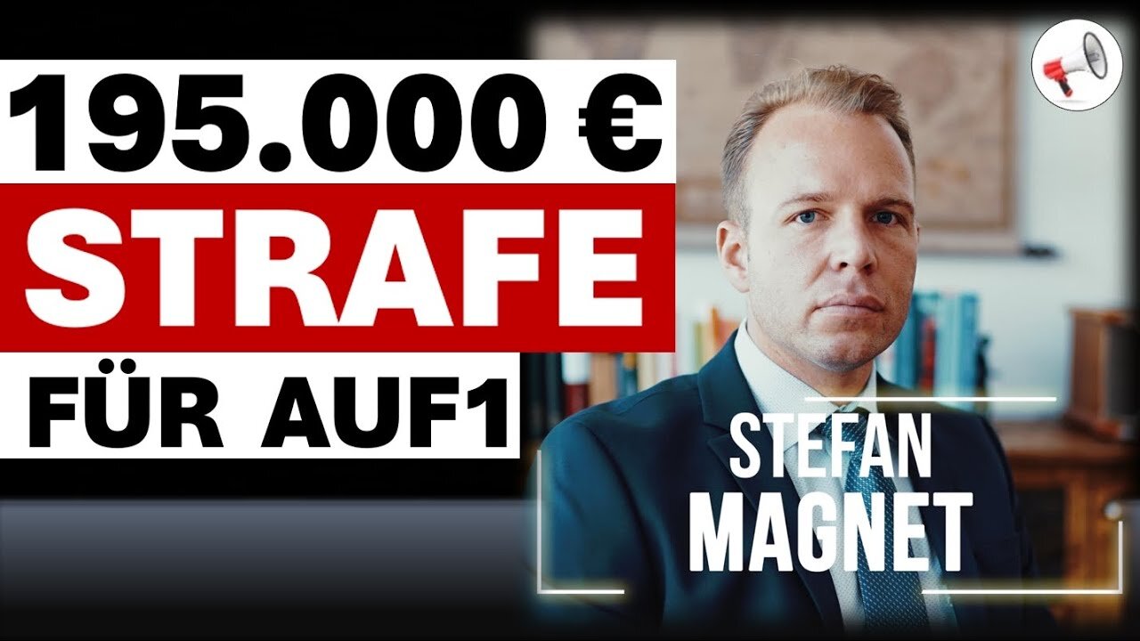 Unfassbare Strafe für AUF1.Im Gespräch mit Stefan Magnet@Politik Spezial🙈