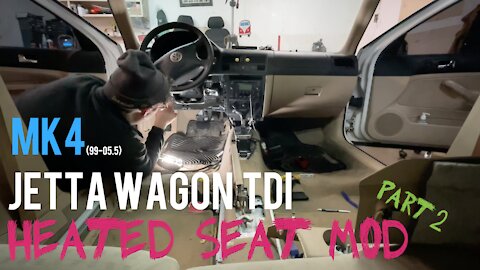 Donuts Ep: 5 - MK4 VW Jetta TDI Heated Seat Mod Pt. 2