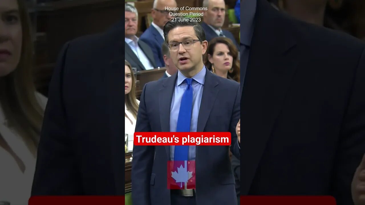 Trudeau "is trying to plagiarize my message on housing"