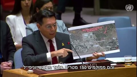 Danon to Hezbollah: "Withdraw from Israel's border now or you will lead Lebanon to ruin”
