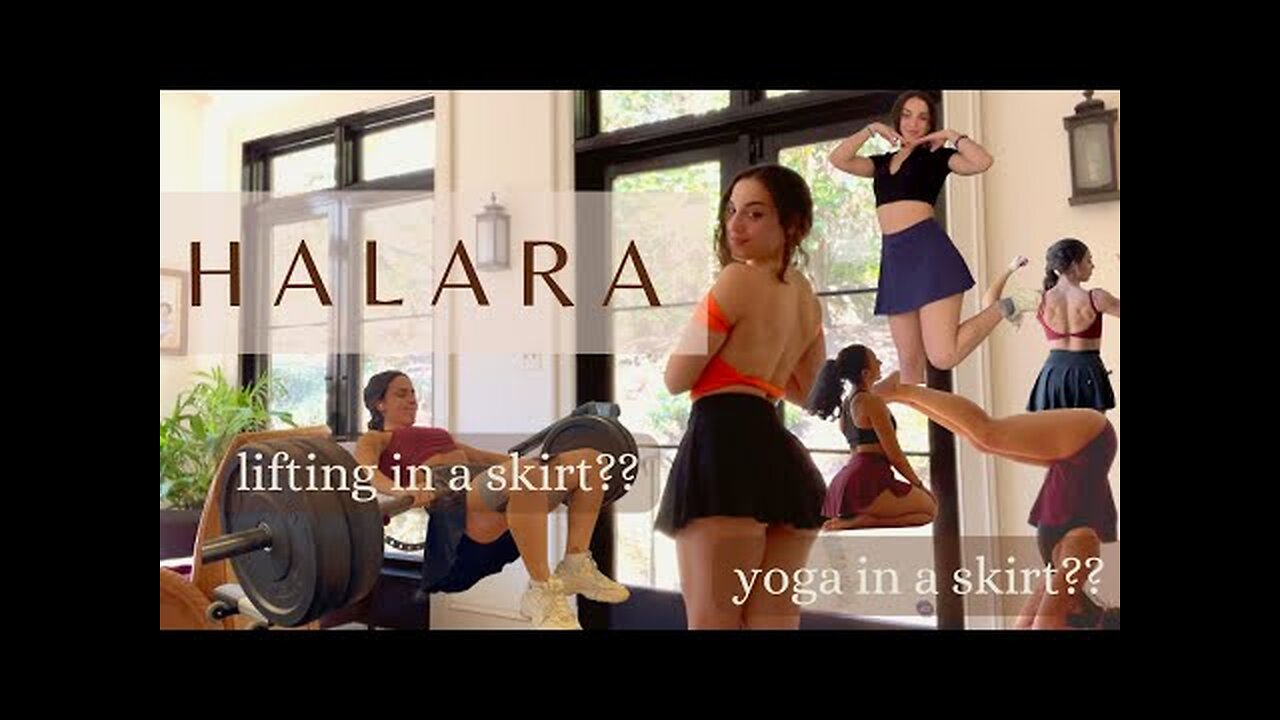 HALARA skirt try-on haul 🥰