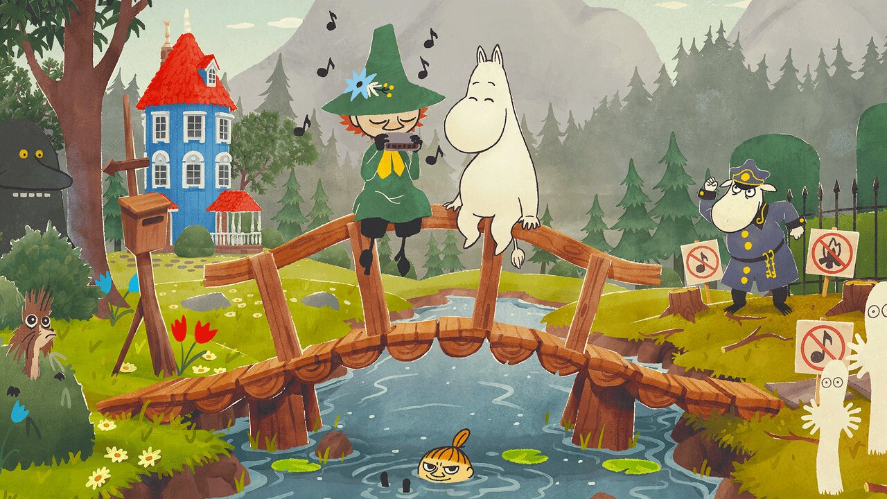 CUTEST GAME!!! Snufkin: Melody of Moominvalley