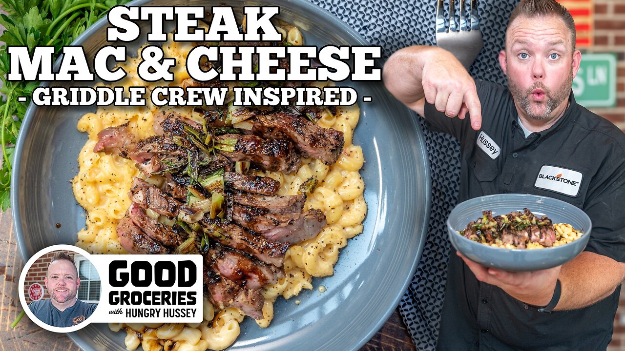 Griddle Crew Inspiration: Steak Mac & Cheese