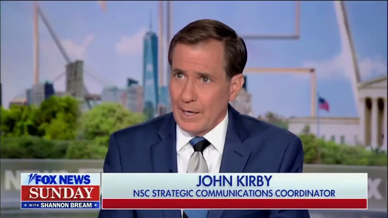 Top Biden Spokesman John Kirby Brushes Off Cocaine Scandal Inside Biden's White House