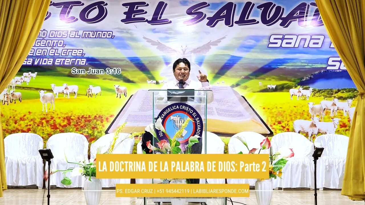 LA DOCTRINA DE LA PALABRA DE DIOS: Parte 2 - EDGAR CRUZ MINISTRIES