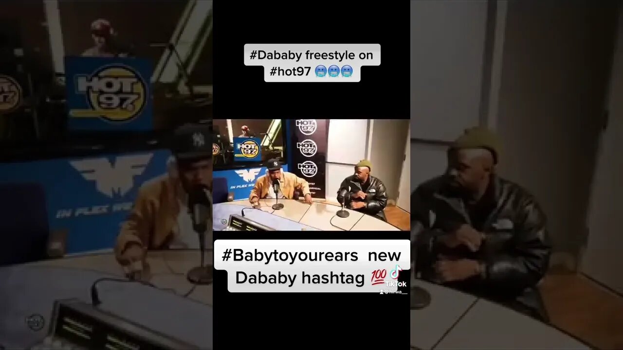 Dababy FREESTYLE ON @HOT 97 #dababy went crazy #funkflex #babyonbaby2 #boogeyman