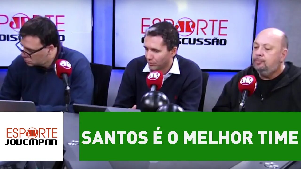 "O Santos, completo, é o melhor time do Brasil", diz Daniel Lian