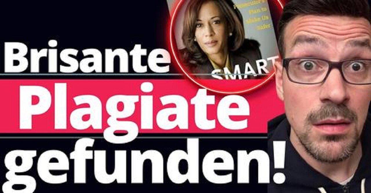 USA: Kamala Harris schlittert in MEGA-Plagiat-Skandal!