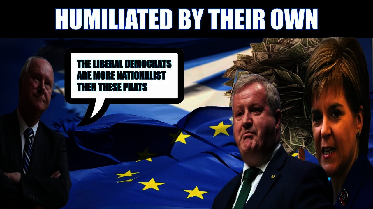 Ian Blackford & Nicola Sturgeon Called Out For Being Deluded EU Puppets