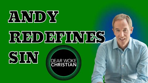 Andy Stanley gets it wrong again. Let me explain