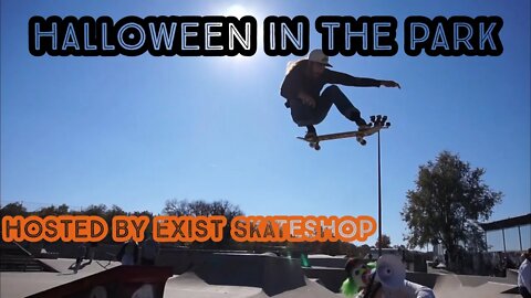 Halloween at Reid Menzer Skatepark Hosted by Exist Skateshop