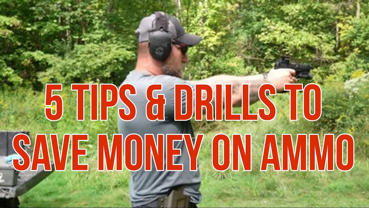 5 Tips & Drills | How to Save Money & Make the Most of Your Ammo at the Range